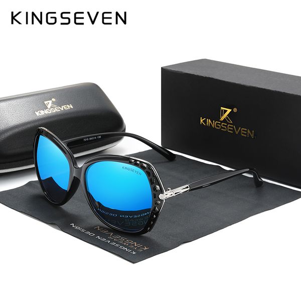 kingseven 2020 elegant young women's glasses polarized sunglasses gradient lens mirror eyewear butterfly style n7215, White;black
kingseven 2020 elegant young women's glasses polarized sunglasses gradient lens mirror eyewear butterfly style n7215, White;black