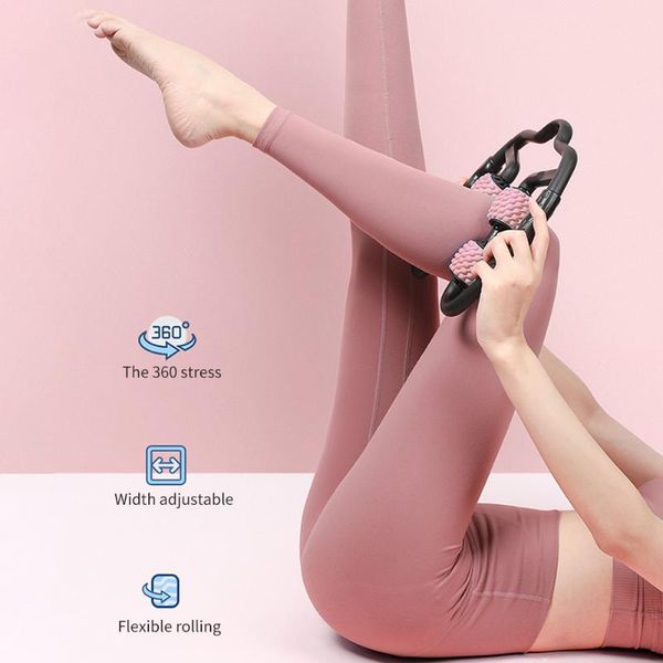 360°four-wheel roller massager leg muscle fitness yoga pilates massage stick body shaping relaxation ring clamp leg equipment
360°four-wheel roller massager leg muscle fitness yoga pilates massage stick body shaping relaxation ring clamp leg equipment
