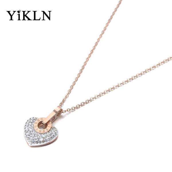 pendant necklaces yikln trendy titanium steel white/black clay rhinestone heart charm necklace lovely chain for women yn19112, Silver
pendant necklaces yikln trendy titanium steel white/black clay rhinestone heart charm necklace lovely chain for women yn19112, Silver