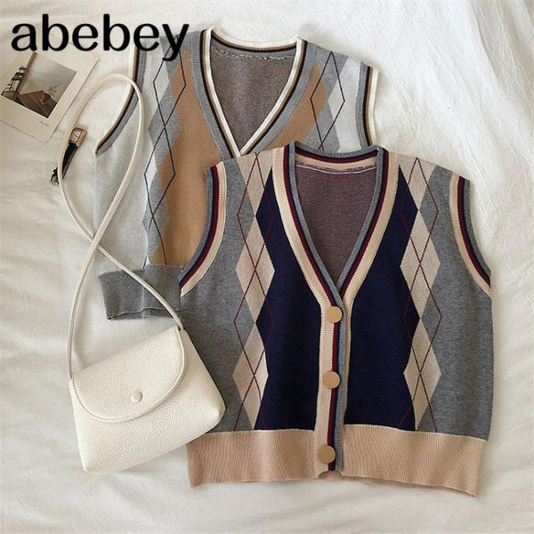 women's knits & tees preppy england style designer knit vest spring autumn sleeveless sweater women knitted crop casual waistcoat outw, White
women's knits & tees preppy england style designer knit vest spring autumn sleeveless sweater women knitted crop casual waistcoat outw, White
