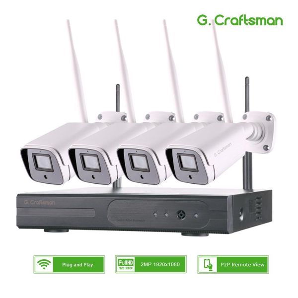 8ch wireless cctv system 1080p 2tb 4pcs 2mp nvr wifi ir-cut outdoor cctv camera ip security system video surveillance kit
8ch wireless cctv system 1080p 2tb 4pcs 2mp nvr wifi ir-cut outdoor cctv camera ip security system video surveillance kit