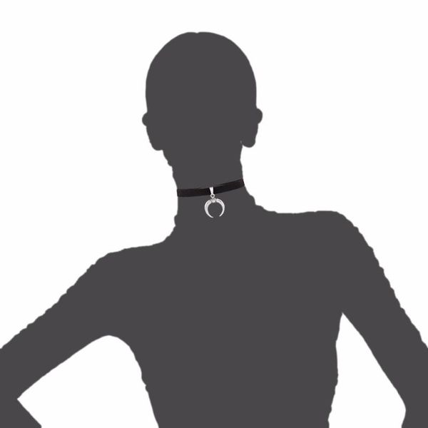 2020 новый дизайн black velvet ribbon choker ожерелье готический ручной работы с charm луны подвеска готическая emo для женщин collares muje, Silver
2020 новый дизайн black velvet ribbon choker ожерелье готический ручной работы с charm луны подвеска готическая emo для женщин collares muje, Silver