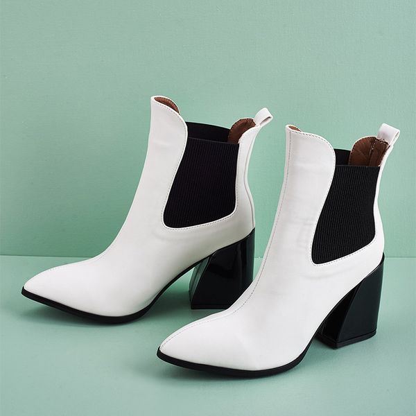женщины boots дамы скольжению на лодыжки пальца ноги остроконечные шитье кожа pu площади пятки женщина мода casual boots женщина обувь new, Black
женщины boots дамы скольжению на лодыжки пальца ноги остроконечные шитье кожа pu площади пятки женщина мода casual boots женщина обувь new, Black