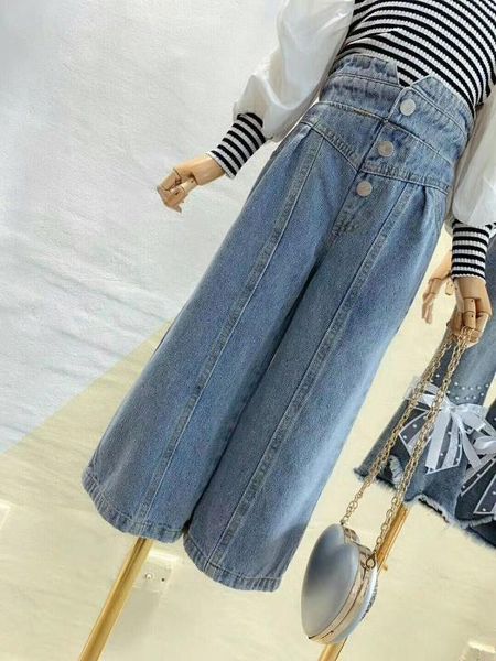 2020 new wholesale girls denim wide pants fashion autumn girls jean pants 3-8t f625, Blue
2020 new wholesale girls denim wide pants fashion autumn girls jean pants 3-8t f625, Blue
