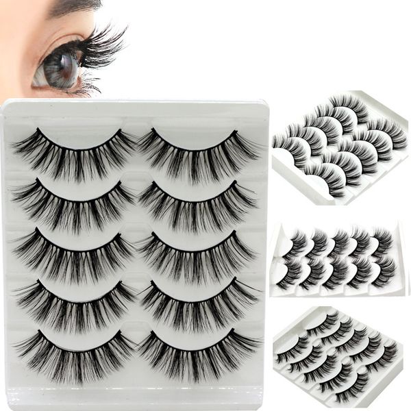 false eyelashes yokpn beautiful big eye 3d fiber lashes natural cross faux bare makeup fake eyelash 5 pairs pure handmade
false eyelashes yokpn beautiful big eye 3d fiber lashes natural cross faux bare makeup fake eyelash 5 pairs pure handmade