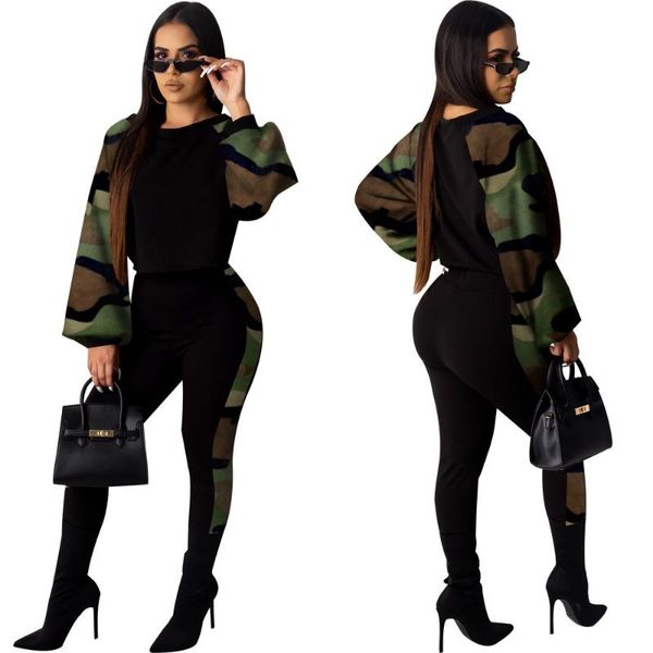 2020 style women's camouflage print leopard print tracksuit snack patchwork + pants jogging suits sport wear, Gray
2020 style women's camouflage print leopard print tracksuit snack patchwork + pants jogging suits sport wear, Gray