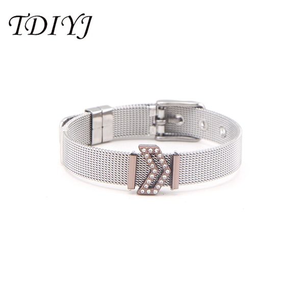 charm bracelets tdiyj fashion crystal arrow slide bead charms with stainless steel wrap set as gift, Golden;silver
charm bracelets tdiyj fashion crystal arrow slide bead charms with stainless steel wrap set as gift, Golden;silver