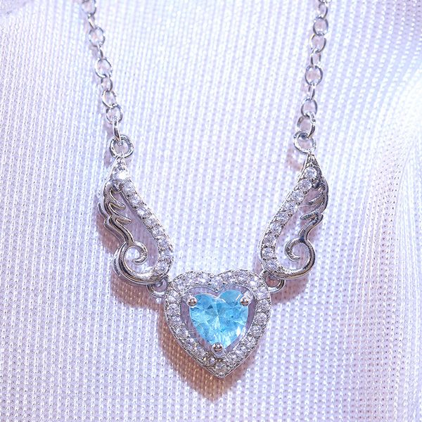 pendant necklaces huitan olive green/purple/sky blue heat delicate pendent necklace for women with anniversary party female jewelry, Silver
pendant necklaces huitan olive green/purple/sky blue heat delicate pendent necklace for women with anniversary party female jewelry, Silver