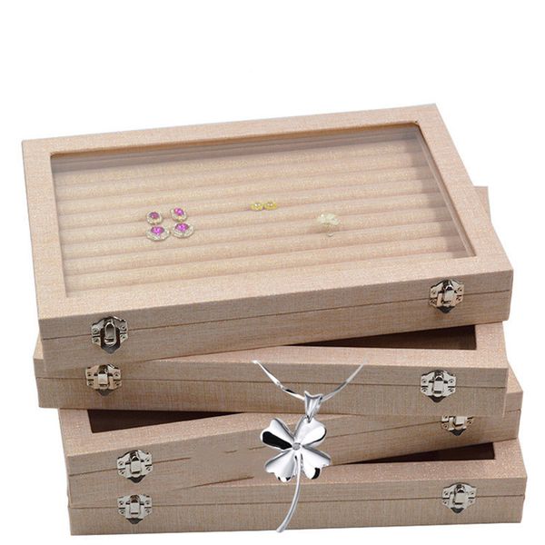 linen handbag with glass cover jewelry ring display box tray rack storage box organizer earrings ring bracelet, Pink;blue
linen handbag with glass cover jewelry ring display box tray rack storage box organizer earrings ring bracelet, Pink;blue