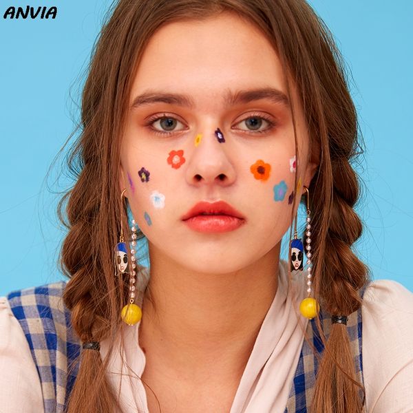 korean style blue hat girl irregular drop earrings for women pearl tassel designer dangle earrings 2020 popular dropshipping, Silver
korean style blue hat girl irregular drop earrings for women pearl tassel designer dangle earrings 2020 popular dropshipping, Silver