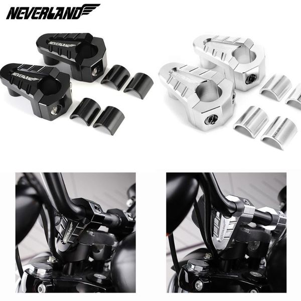 motorcycle handlebar pivoting riser 22mm or 28mm handlebar clamps universal solid mounts cnc aluminum risers
motorcycle handlebar pivoting riser 22mm or 28mm handlebar clamps universal solid mounts cnc aluminum risers