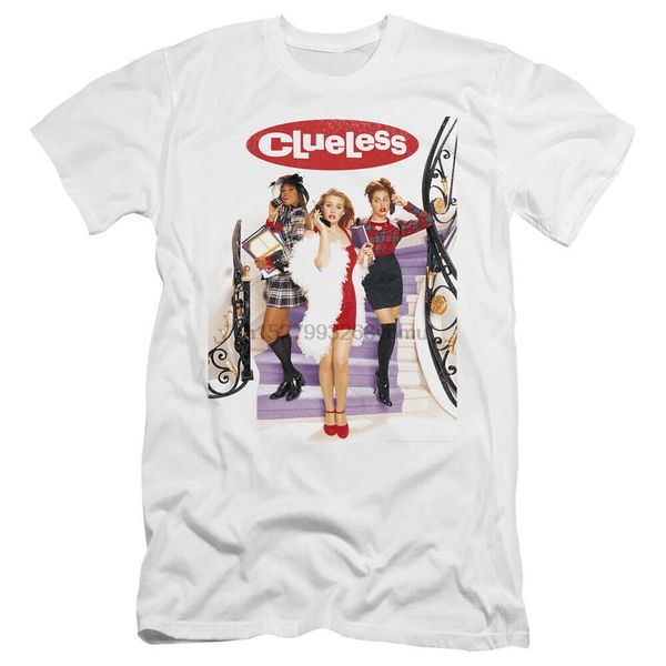 clueless clueless poster licensed slim fit t-shirt