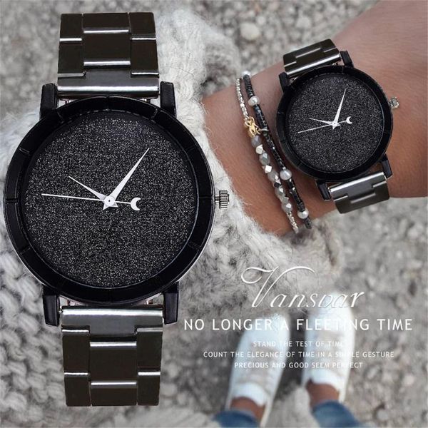 wristwatches rebirth 2021 women's watch colorful sand women fashion stainless steel strap watches for mujer relojes, Slivery;brown
wristwatches rebirth 2021 women's watch colorful sand women fashion stainless steel strap watches for mujer relojes, Slivery;brown