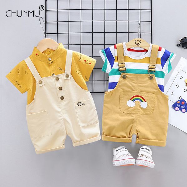 summer baby short sleeve clothing boys and girls cotton tracksuit striped overalls for toddler children casual clothing, White
summer baby short sleeve clothing boys and girls cotton tracksuit striped overalls for toddler children casual clothing, White