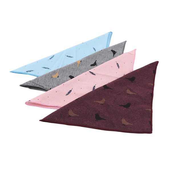 men's pocket handkerchief square scarf fashion elegant printed bird feather wedding party soft cotton ladies apparel accessories, Black;gray
men's pocket handkerchief square scarf fashion elegant printed bird feather wedding party soft cotton ladies apparel accessories, Black;gray