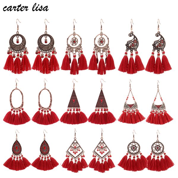 dangle & chandelier lisa drop earrings for women red tassel fashion bohemian metal 2021 brincos female vintage, Silver
dangle & chandelier lisa drop earrings for women red tassel fashion bohemian metal 2021 brincos female vintage, Silver