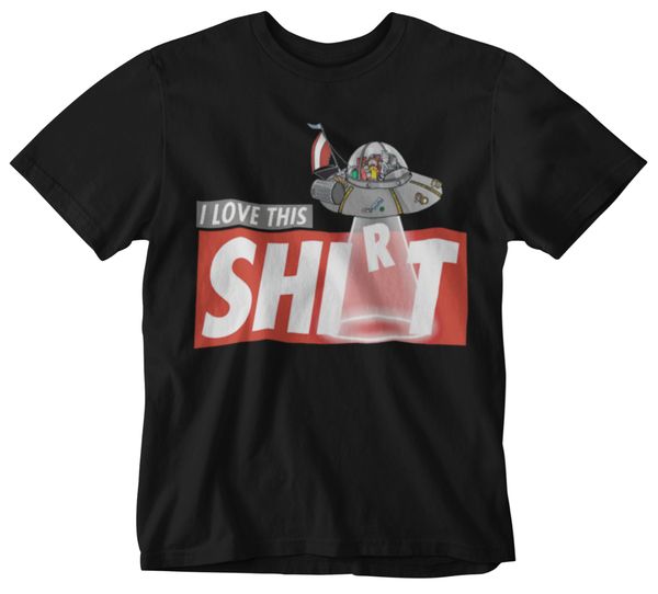 rick t shirt love this t shirt tee morty cartoon classic retro tv spaceship