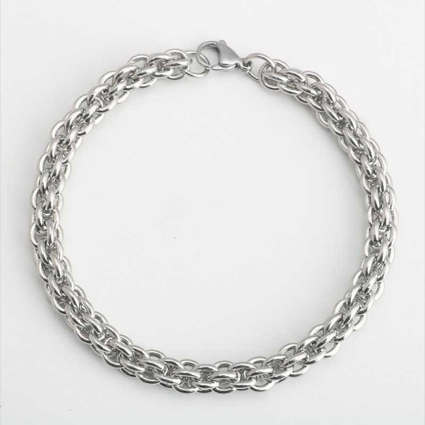 8mm men's bracelet & popcorn bangle 2020 christmas gift stainless steel bracelet link wheat double chain jewelry dropshipping, Black
8mm men's bracelet & popcorn bangle 2020 christmas gift stainless steel bracelet link wheat double chain jewelry dropshipping, Black