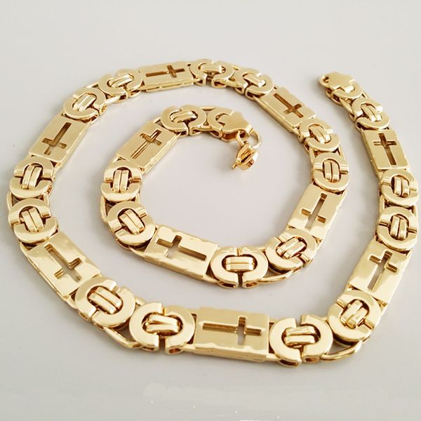 huge & heavy long necklaces men gold stainless steel hollow cross jewelry male punk necklace set byzantine chain, Silver
huge & heavy long necklaces men gold stainless steel hollow cross jewelry male punk necklace set byzantine chain, Silver