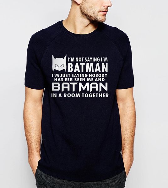 brand clothing i'm batman men t-shirt 2019 summer casual 100% cotton t shirts hip hop tee camiseta masculino
brand clothing i'm batman men t-shirt 2019 summer casual 100% cotton t shirts hip hop tee camiseta masculino