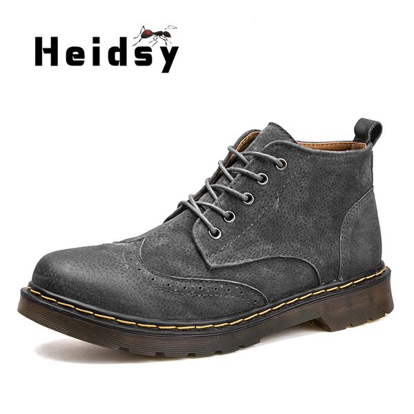new brand design lace-up men ankle boots genuine leather cold protection casual shoes comfortable wearable mens winter boots 46, Black
new brand design lace-up men ankle boots genuine leather cold protection casual shoes comfortable wearable mens winter boots 46, Black