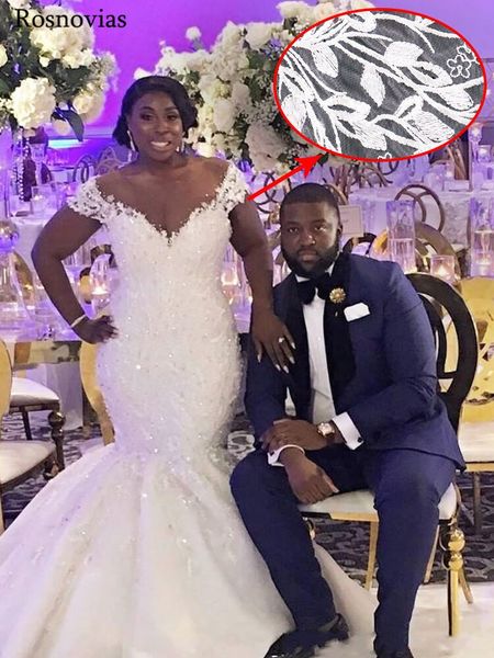 africa mermaid wedding dresses 2020 sheer neck covered button back sweep train beaded vestido de novia bridal gowns plus size, Blue;red
africa mermaid wedding dresses 2020 sheer neck covered button back sweep train beaded vestido de novia bridal gowns plus size, Blue;red