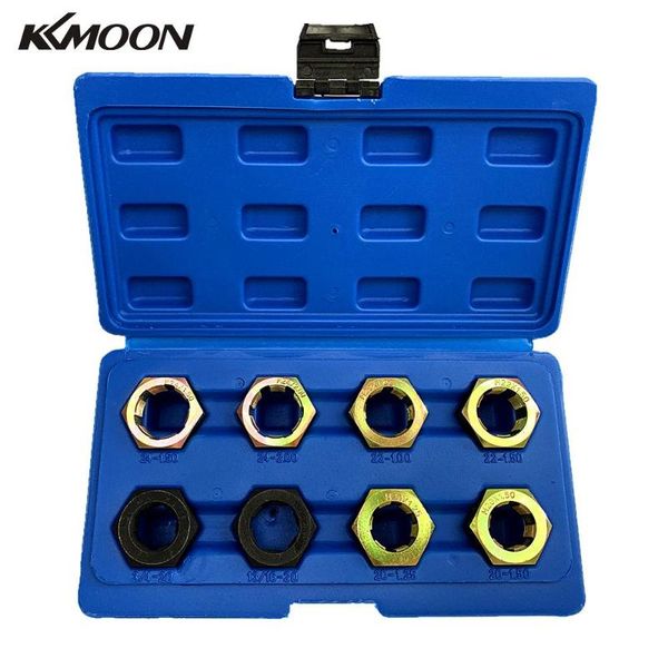 kkmoon 8pcs professional axle spindle rethreading set thread restore repair rethread tool
kkmoon 8pcs professional axle spindle rethreading set thread restore repair rethread tool