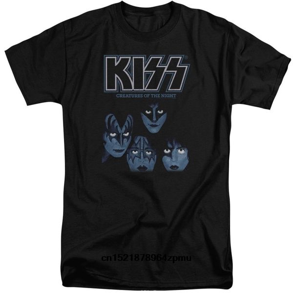 men t shirt kiss shirt creatures of the night tall funny t-shirt novelty tshirt women