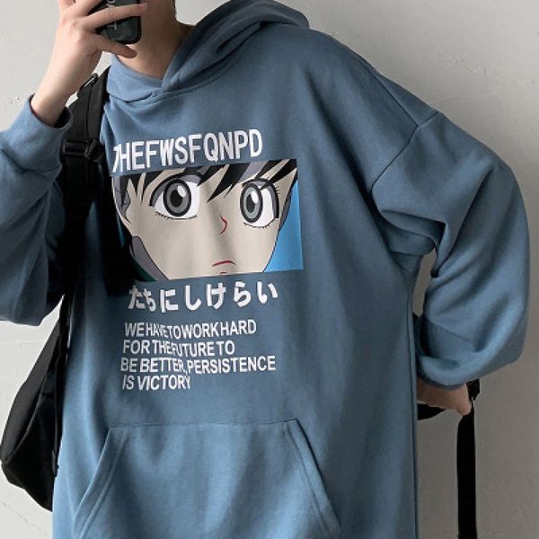 autumn winter new arrival anime clothing fashion printed hoodies casual loose pullover clothes men, Black
autumn winter new arrival anime clothing fashion printed hoodies casual loose pullover clothes men, Black