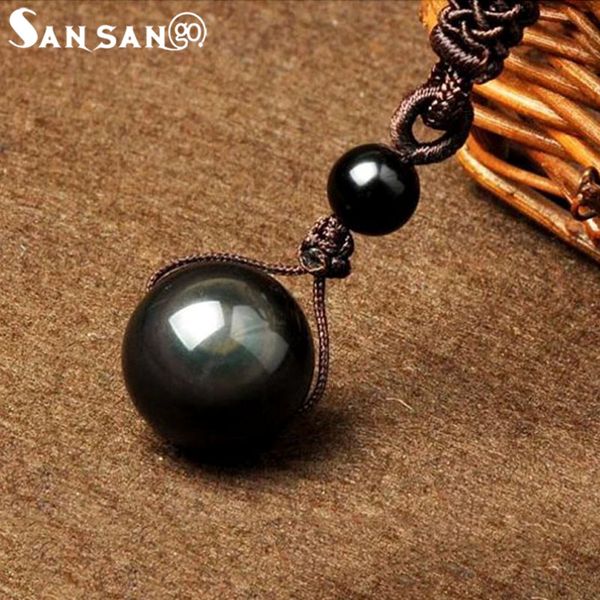 vintage obsidian stone rainbow eye transfer good luck pendant necklace polyester rope chain necklace jewelry for woman man, Silver
vintage obsidian stone rainbow eye transfer good luck pendant necklace polyester rope chain necklace jewelry for woman man, Silver