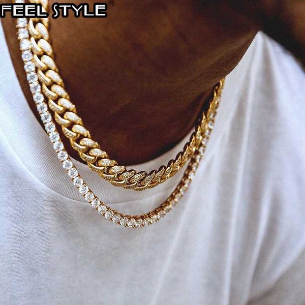 2pcs/set hip hop cz bling full rhinestones iced out miami curb cuban chain 4mm tennis chain paved necklaces for men jewelry, Silver
2pcs/set hip hop cz bling full rhinestones iced out miami curb cuban chain 4mm tennis chain paved necklaces for men jewelry, Silver