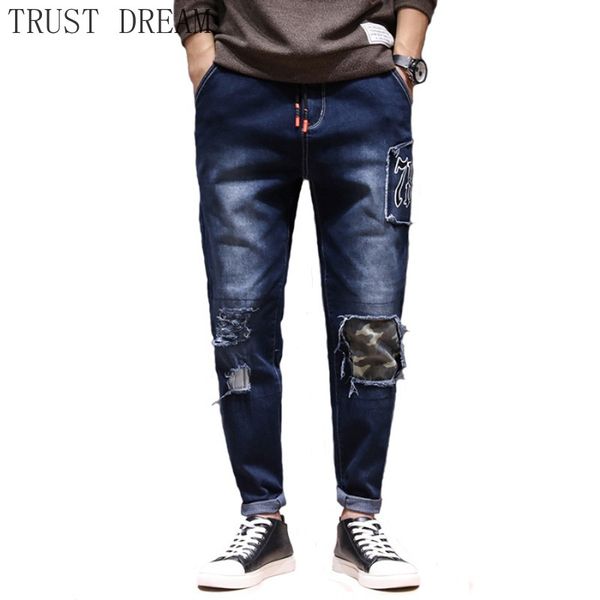 men's jeans 2021 mens jean black blue slim print male ripped denim pants menpatchwork casual personal jogger fashion
men's jeans 2021 mens jean black blue slim print male ripped denim pants menpatchwork casual personal jogger fashion