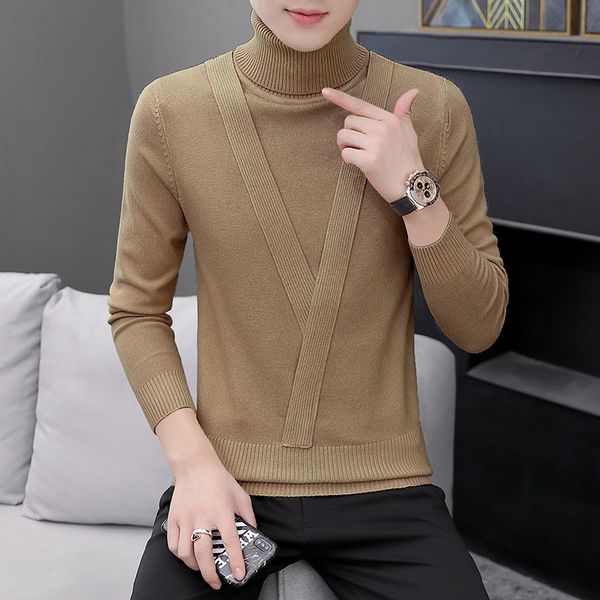the sweater men's turtle neck slim autumn and winter warm bottoming knit men turtleneck kg-76, White;black
the sweater men's turtle neck slim autumn and winter warm bottoming knit men turtleneck kg-76, White;black