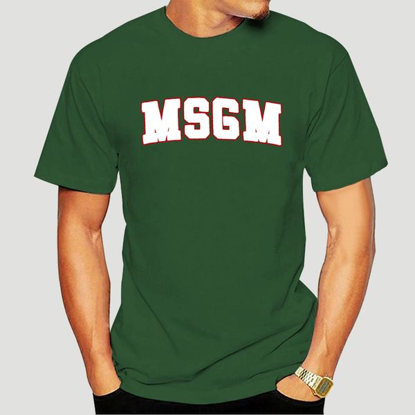 fashion men short sleeves women t shirt msgm cotton t-shirt women-1971a