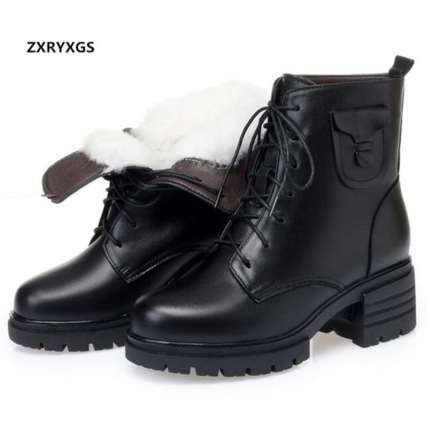 new winter boots warm shoes woman snow boots genuine leather plush / wool thick bottom non-slip women black
new winter boots warm shoes woman snow boots genuine leather plush / wool thick bottom non-slip women black