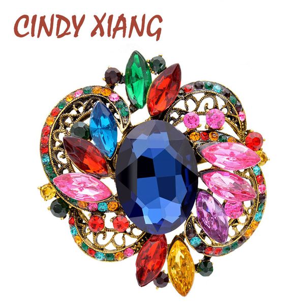 cindy xiang large crystal flower vintage brooches for women elegant colorful brooch pin 6 colors available party wedding jewelry, Gray
cindy xiang large crystal flower vintage brooches for women elegant colorful brooch pin 6 colors available party wedding jewelry, Gray