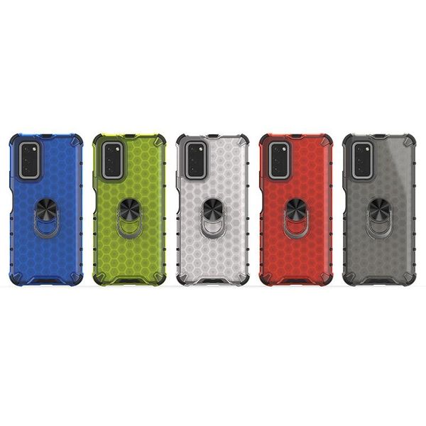 honeycomb ultra-thin clear hard pc back soft tpu bumper cover with metal magnetic ring holder for honor v30 case
honeycomb ultra-thin clear hard pc back soft tpu bumper cover with metal magnetic ring holder for honor v30 case