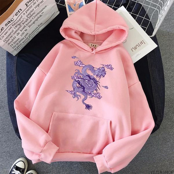 women's hoodies & sweatshirts dragon print sweatshirt ladies hoodie cute hip hop kawaii harajuku oversized top, Black
women's hoodies & sweatshirts dragon print sweatshirt ladies hoodie cute hip hop kawaii harajuku oversized top, Black