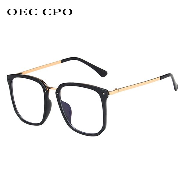 fashion sunglasses frames oec cpo transparent square glasses frame women men brand designer vintage optical eyeglasses female clear eyewear, Black
fashion sunglasses frames oec cpo transparent square glasses frame women men brand designer vintage optical eyeglasses female clear eyewear, Black