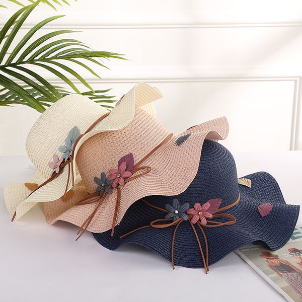 wide brim hats summer ladies straw hat beach panama fashion handmade casual curling big visor leaves flowers sun travel, Blue;gray
wide brim hats summer ladies straw hat beach panama fashion handmade casual curling big visor leaves flowers sun travel, Blue;gray