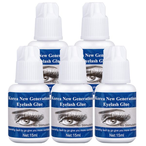 5 bottles eyelash extension glue professional lash glue 15ml from korea last over 6 weeks 4-6s fasting drying hpness
5 bottles eyelash extension glue professional lash glue 15ml from korea last over 6 weeks 4-6s fasting drying hpness