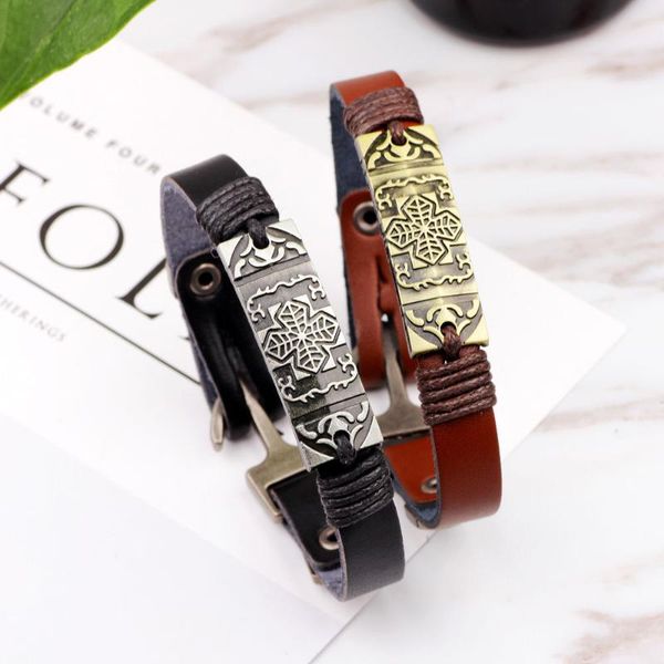 2020 new fashion gold leather bracelet for men fashion alloy metal bracelet for women charm, Golden;silver
2020 new fashion gold leather bracelet for men fashion alloy metal bracelet for women charm, Golden;silver