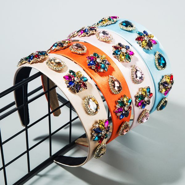 hair accessories sparkly padded full rhinestone hairbands luxury crystal headbands for girls blue orange satin hoops womens
hair accessories sparkly padded full rhinestone hairbands luxury crystal headbands for girls blue orange satin hoops womens