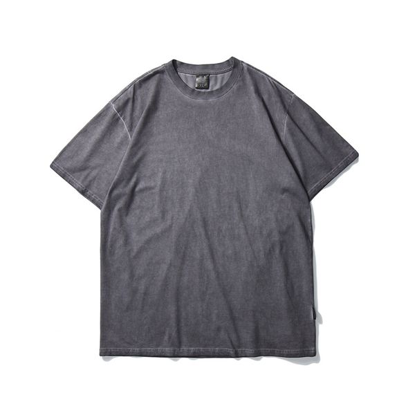 e-baihui vintage style new brand summer loose t-shirts for male, men's washed simple letter embroidery solid color t-shirt 101-st45, White;black
e-baihui vintage style new brand summer loose t-shirts for male, men's washed simple letter embroidery solid color t-shirt 101-st45, White;black