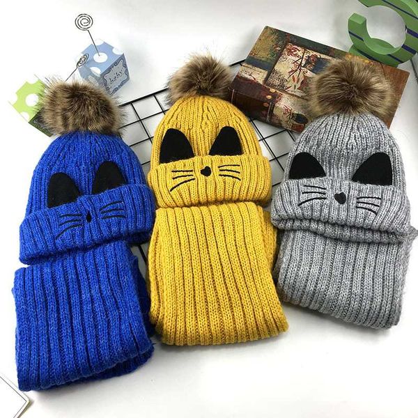 кошка шапка с pom pom детские шапки шляпы с ребенком шарф вязаный шарф детей 3 -10 лет зимы мальчиков и девочек набор, Yellow
кошка шапка с pom pom детские шапки шляпы с ребенком шарф вязаный шарф детей 3 -10 лет зимы мальчиков и девочек набор, Yellow