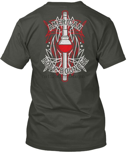 men t shirt american rock bouncer axle shaft shirt women tshirt