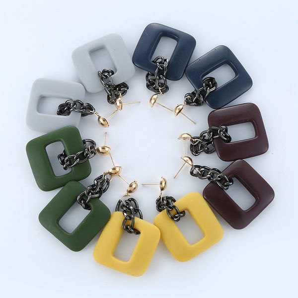 dangle & chandelier 2021 fashion female resin chain drop earrings geometric irregular alloy for women jewelry fspes409, Silver
dangle & chandelier 2021 fashion female resin chain drop earrings geometric irregular alloy for women jewelry fspes409, Silver