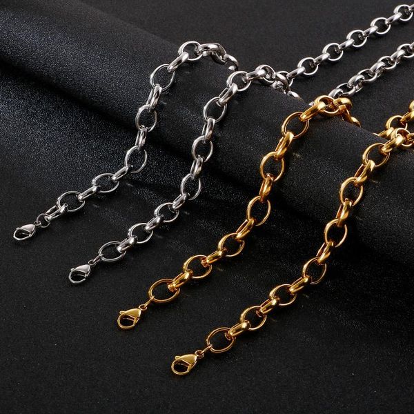 10/11mm new fashion simple olive o shape stainless steel gold s chain necklace for men jewelry friend ornament gifts, Silver
10/11mm new fashion simple olive o shape stainless steel gold s chain necklace for men jewelry friend ornament gifts, Silver