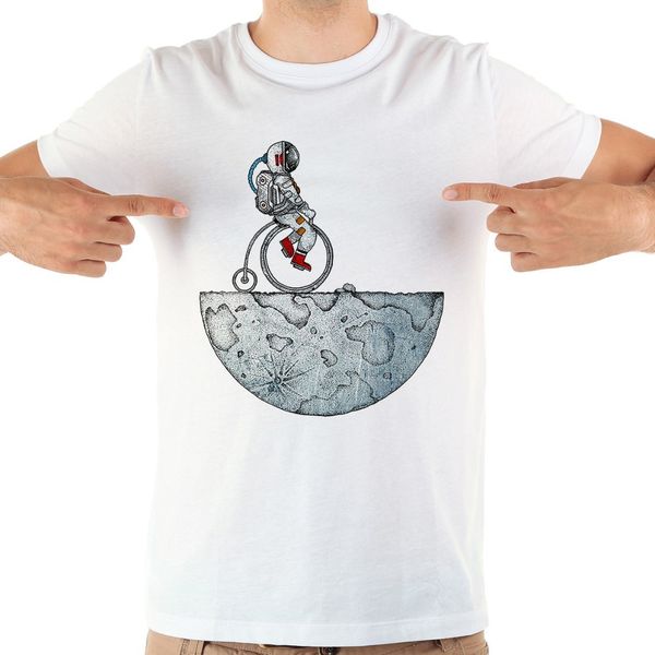 astronaut riding bike on the half moon funny t shirt men summer new white casual short sleeve homme cool tshirt
astronaut riding bike on the half moon funny t shirt men summer new white casual short sleeve homme cool tshirt