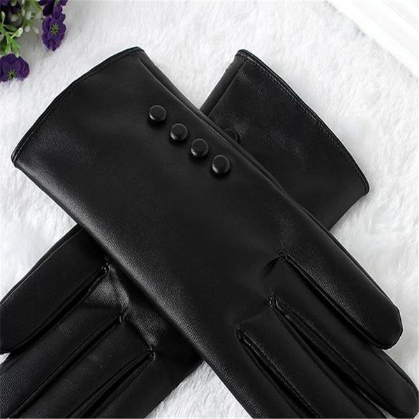 five fingers gloves ms qiu dong season contracted with velvet single button decorative touch screen pu skin to keep warm jt-1700, Blue;gray
five fingers gloves ms qiu dong season contracted with velvet single button decorative touch screen pu skin to keep warm jt-1700, Blue;gray